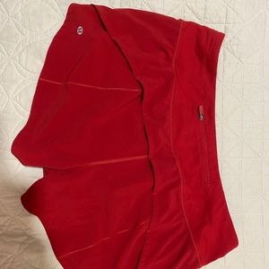 LULULEMON like new speed up shorts updated fit